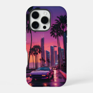 iPhone 16 Pro Funda para teléfono de coche retro Gta 6
