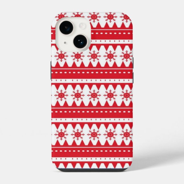 iPhone Funda para teléfono de copos de nieve mini (Reverso )