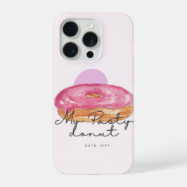 Funda para teléfono de donut pastoso