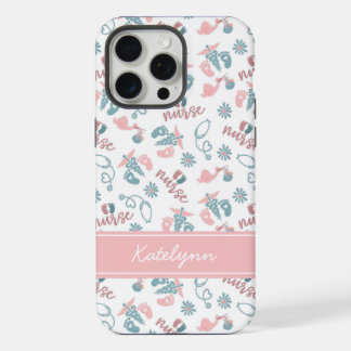 Funda para teléfono de enfermera de bebés | Nombre
