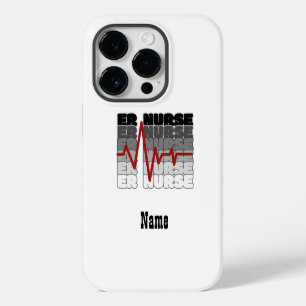 iPhone 14 Pro Funda para teléfono de enfermera de urgencias