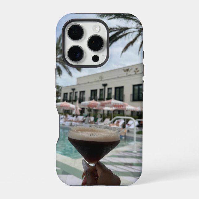 iPhone Funda para teléfono de Espresso Martini (Reverso )