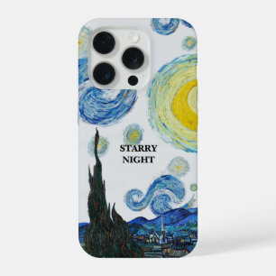 Funda para teléfono de la Noche estrellada de Vinc