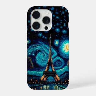 Funda para teléfono de la Torre Eiffel de Noche Es