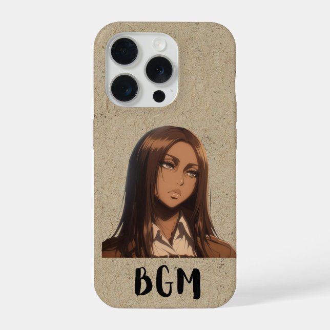 iPhone Funda para teléfono de MAGIA DE CHICA NEGRA. (Reverso )