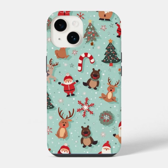 iPhone funda para teléfono de Navidad (Reverso )