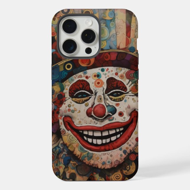 iPhone Funda para teléfono de payaso (Reverso )