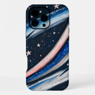 iPhone 16 Pro Max Funda para teléfono de remolino de galaxia cósmica