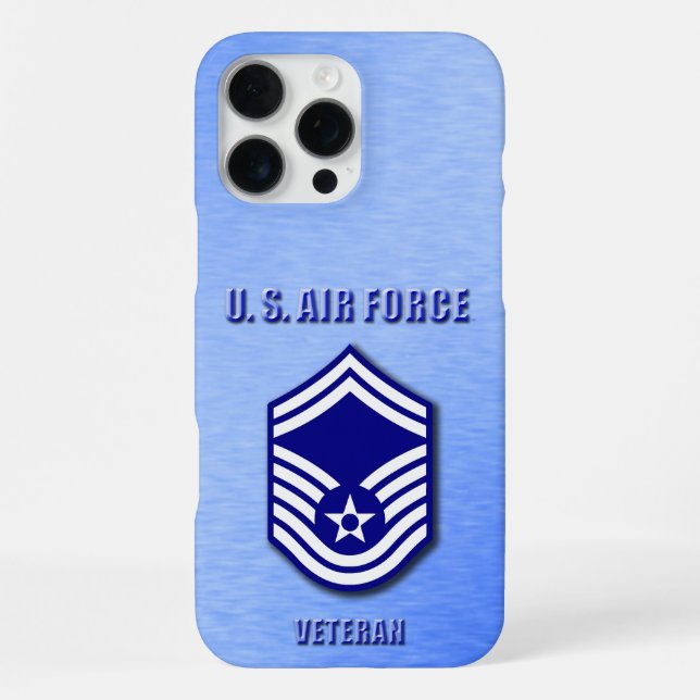 iPhone Funda para teléfono de Sargento Maestro Superior d (Reverso )