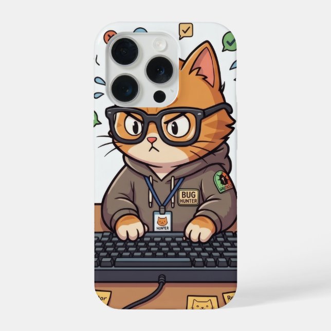 iPhone Funda para teléfono Gato Real (Reverso )