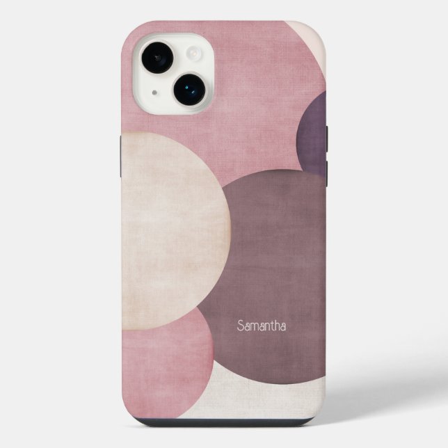 iPhone Funda para teléfono / iPad Moderna Simple Beige y  (Reverso)