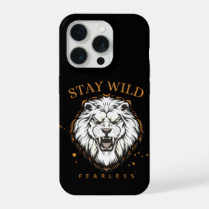 Funda para Teléfono León Salvaje y Sin Miedo Bol