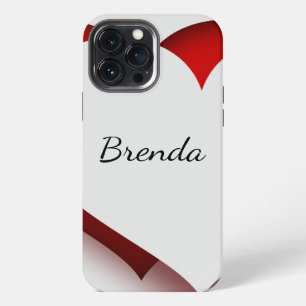 iPhone 13 Pro Max Funda para teléfono móvil Samsung - Blanco/Rojo