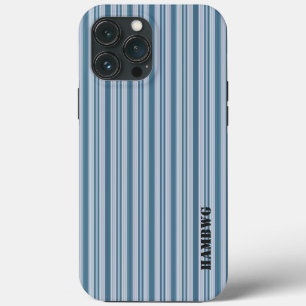 iPhone 13 Pro Max Funda para teléfono móvil Samsung - Rayas Azules