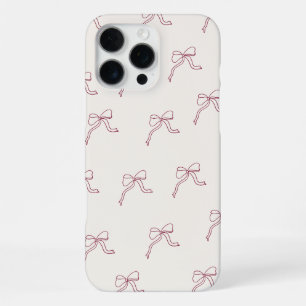 iPhone 16 Pro Max Funda para teléfono rosa 🎀