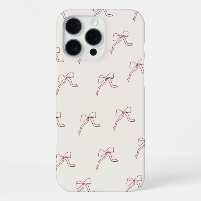 iPhone Funda para teléfono rosa 🎀 (Reverso )