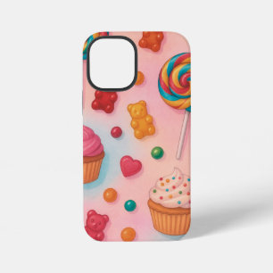 iPhone 12 Mini Funda para teléfono Sweet Candy Land – Dulces cara