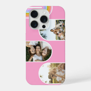 Funda personalizada de diseño moderno rosa para 3
