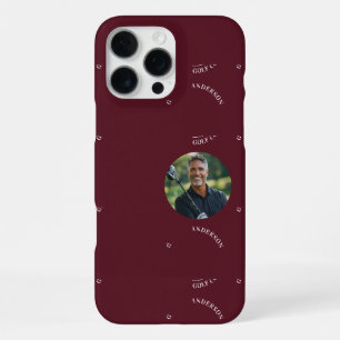 iPhone 16 Pro Max Funda personalizada para cabeza de palo de golf co
