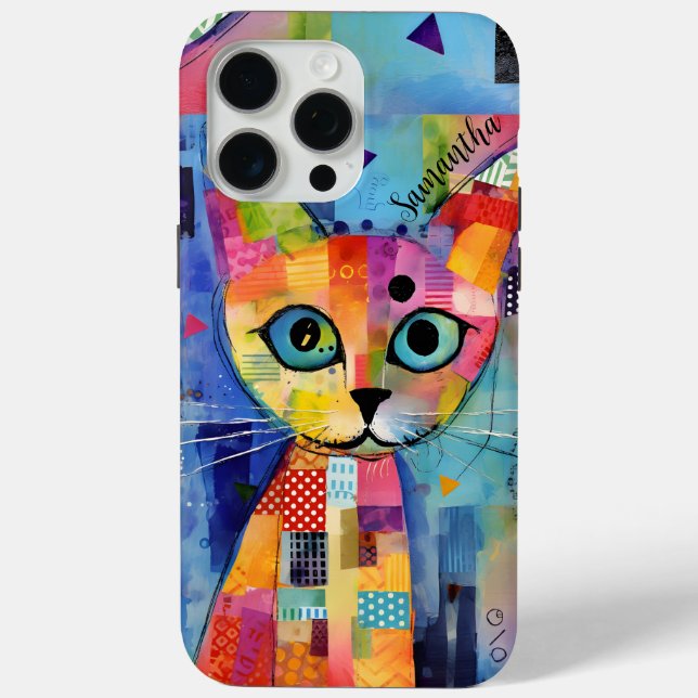 iPhone Funda personalizada para Case-Mate de gato calico  (Reverso )