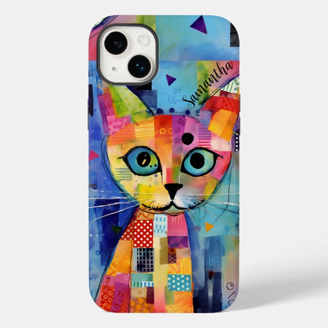 iPhone Funda personalizada para Case-Mate de gato calico  (Reverso )