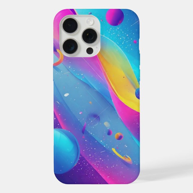iPhone Gravity Flow: Funda para teléfono de arte abstract (Reverso )