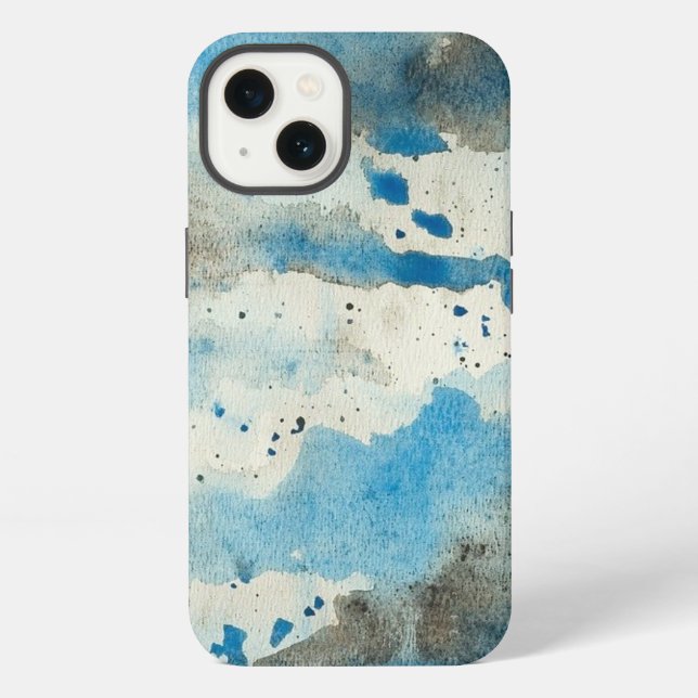 iPhone Increíble, genial, funda azul Case-Mate para iPhon (Reverso )