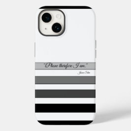 "iPhone, por lo tanto, lo soy", Funda Apple iPhone
