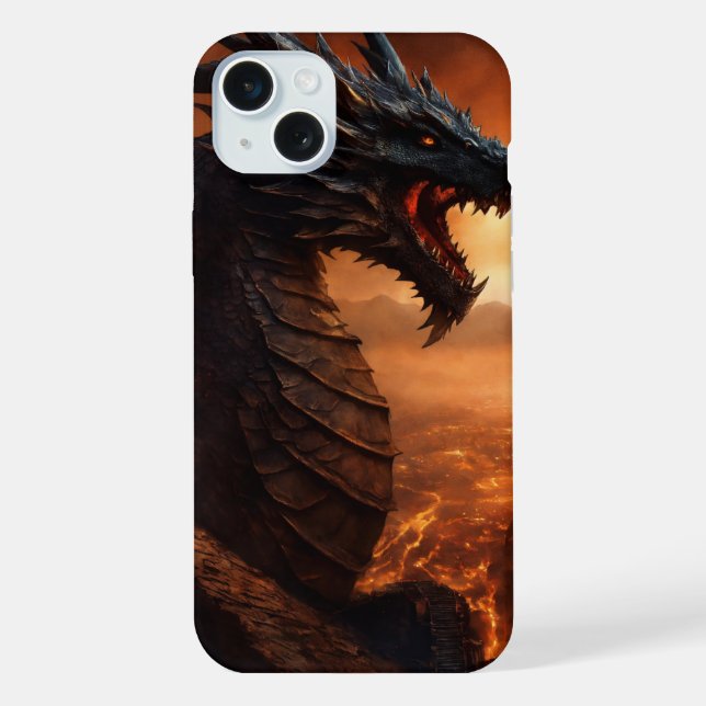 iPhone Protector de Dragón: Funda para iPhone/iPad de Art (Reverso )