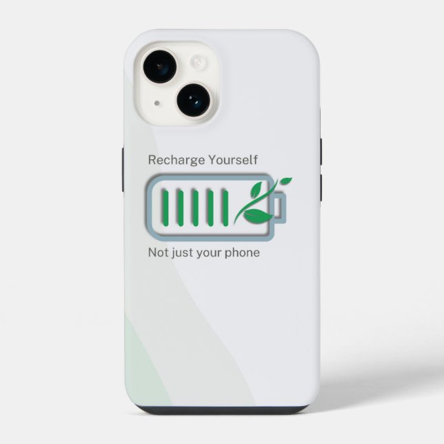 iPhone Recarga Consciente: Funda de Teléfono para el Auto (Reverso )