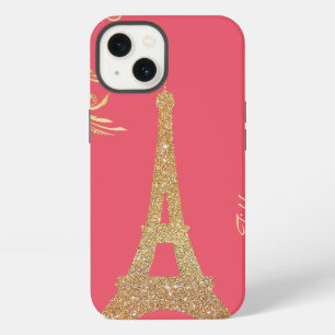 Torre Eiffel dorada Funda personalizada para Samsu
