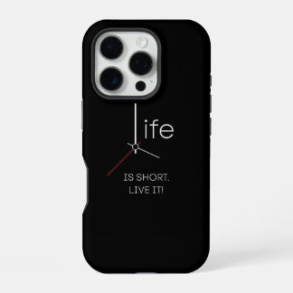 iPhone 16 Pro Verdad que late: La vida es corta - Funda para tel