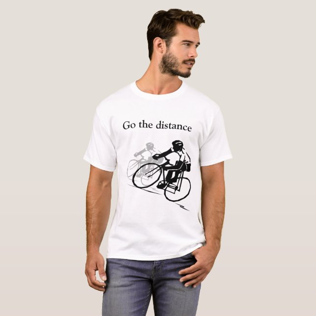 Ir a la camiseta de bicicleta a distancia (Anverso completo)