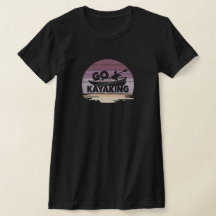 Ir a la camiseta de las mujeres Kayaking