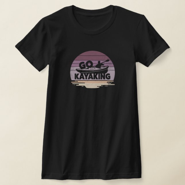 Ir a la camiseta de las mujeres Kayaking (Distribución)