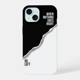 Ir a la izquierda - Estuche para iPhone con motivo