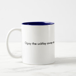 Ir Away taza de café