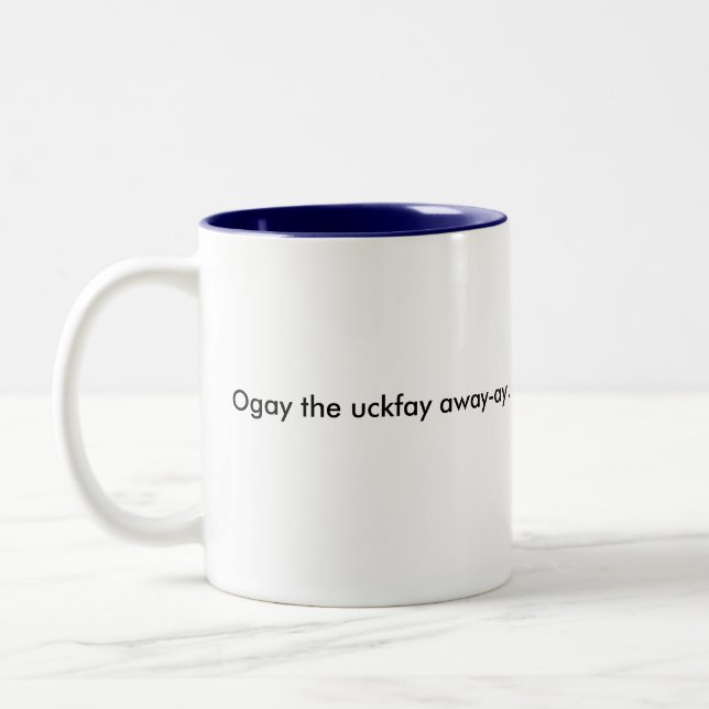Ir Away taza de café (Izquierda)