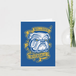 Ir Bulldoges - Banner de la mascota Riverdale