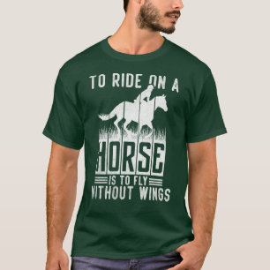 Ir En Caballo Si Volar Sin Camiseta