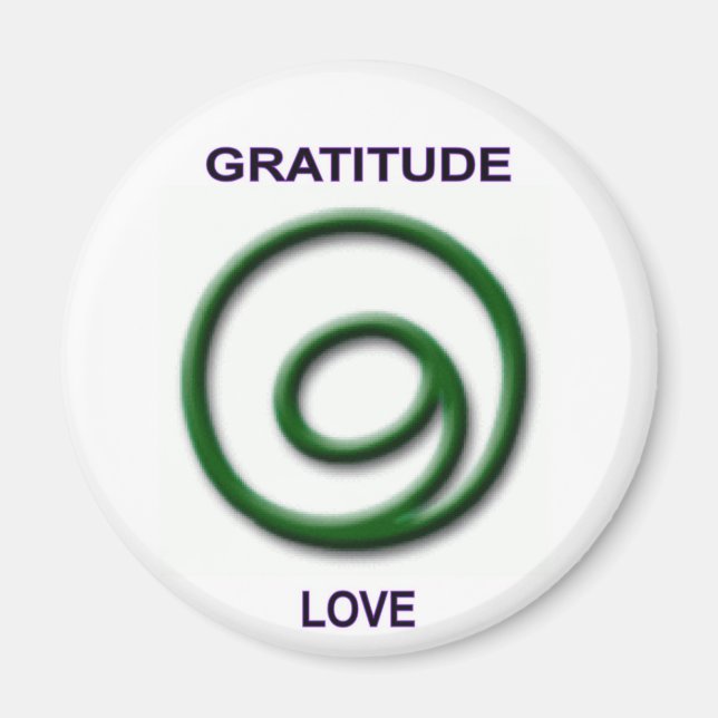 Ir imán de Gratitude (Frente)