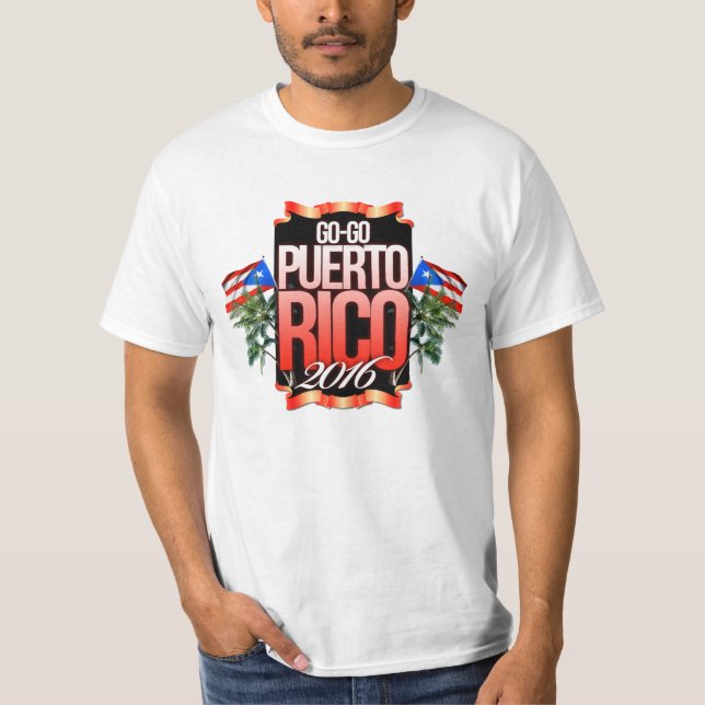 IR-VA LA CAMISA DEL ANUNCIO DE PUERTO RICO (Anverso)