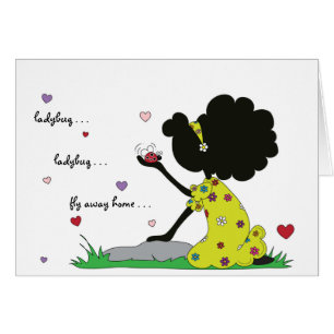 Ir volando de la mariquita de la hermana