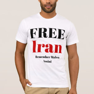 IRÁN LIBRE RECUERDA A Mahsa Amini Camiseta