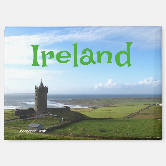 Ireland Imán Escénico Castillo Doonagore (Anverso)