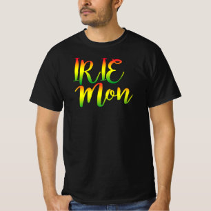 Irie lunes - buena camiseta de las raíces del