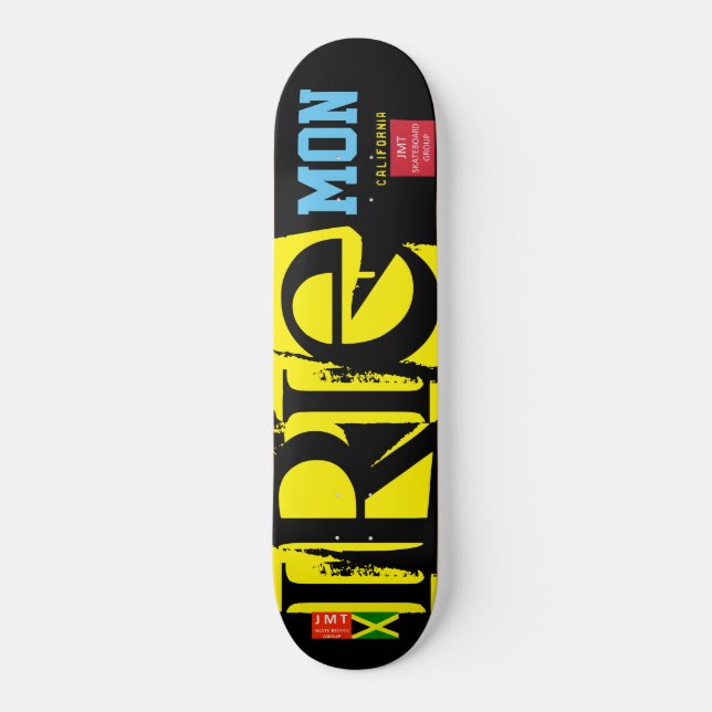 IRIE MON SKATEBOARDS / JMT USA (Anverso)