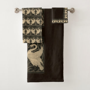 Iris Crane Deep Brown Sepia