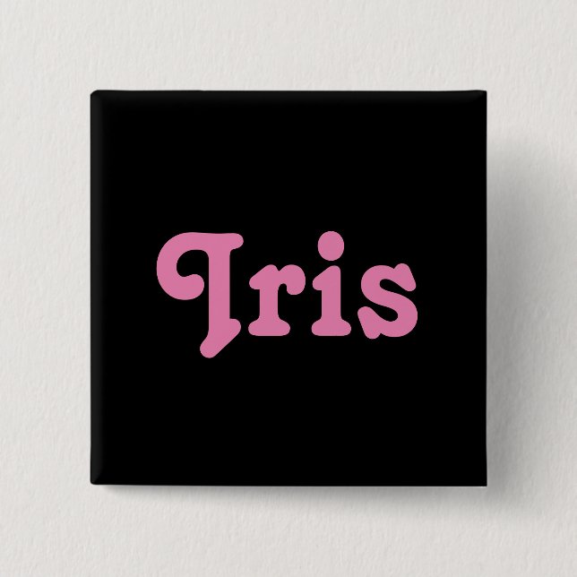 Iris de botón (Anverso)