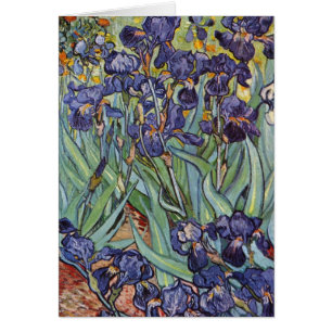 Iris de Van Gogh Pintura Impresionista